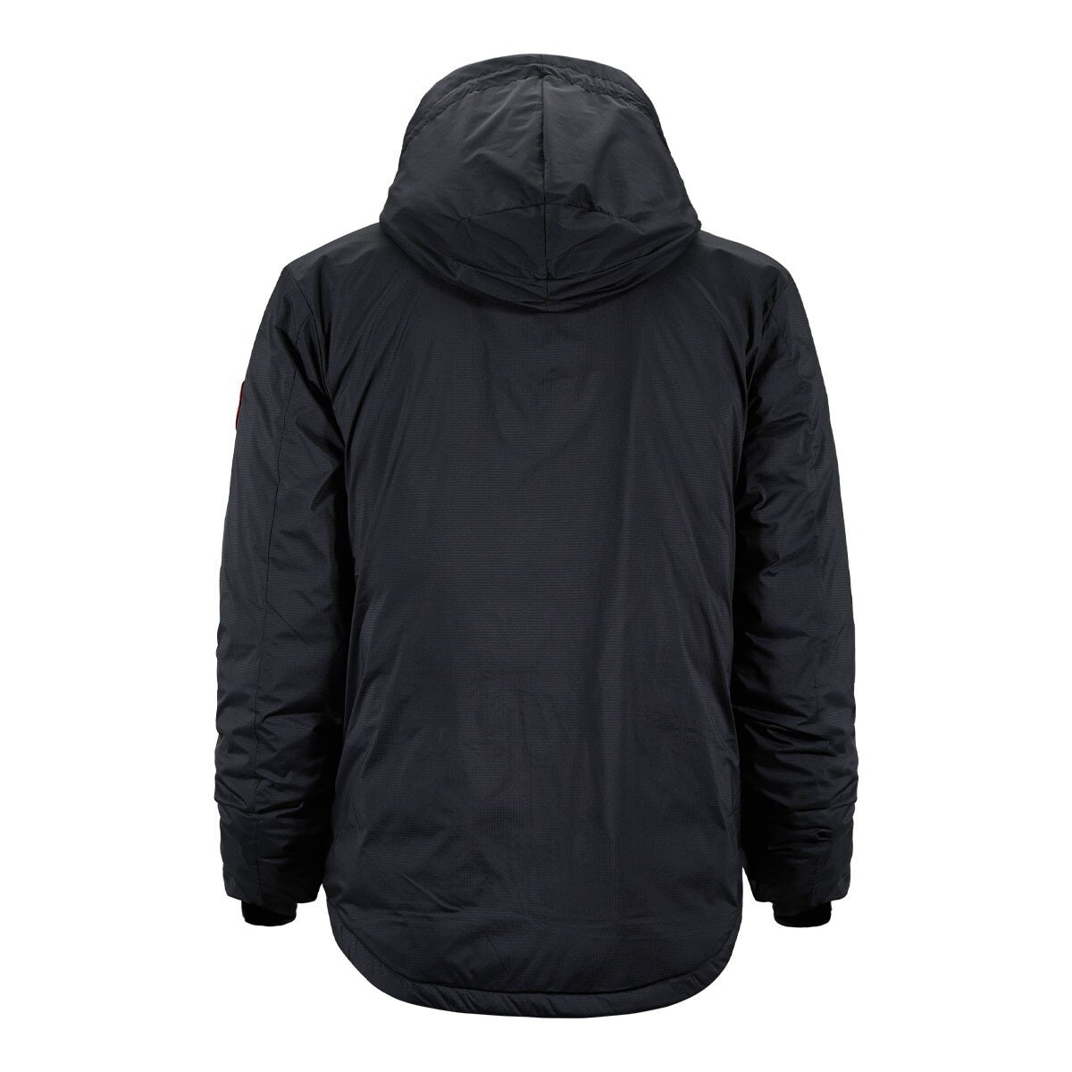 Canada Goose 男短版連帽羽絨外套 黑