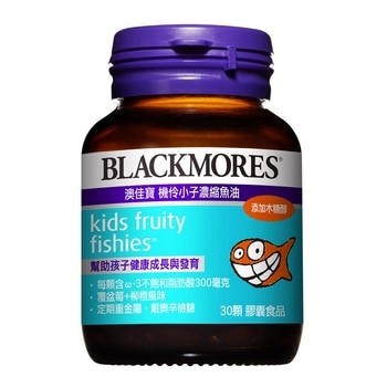 BLACKMORES 澳佳寶機伶小子濃縮魚油 90顆 (30 顆 X 3 瓶) BLACKMORES 澳佳寶機伶小子濃縮魚油 90顆 (30 顆 X 3 瓶)