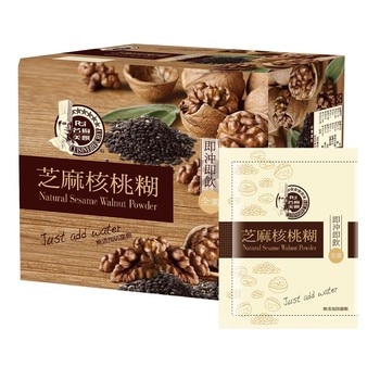 名廚美饌芝麻核桃糊 30公克 x 50入 名廚美饌芝麻核桃糊 30公克 x 50入