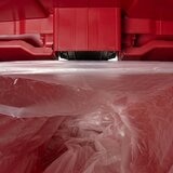 Rubbermaid Commercial Products 腳踏式垃圾桶 68公升 紅色
