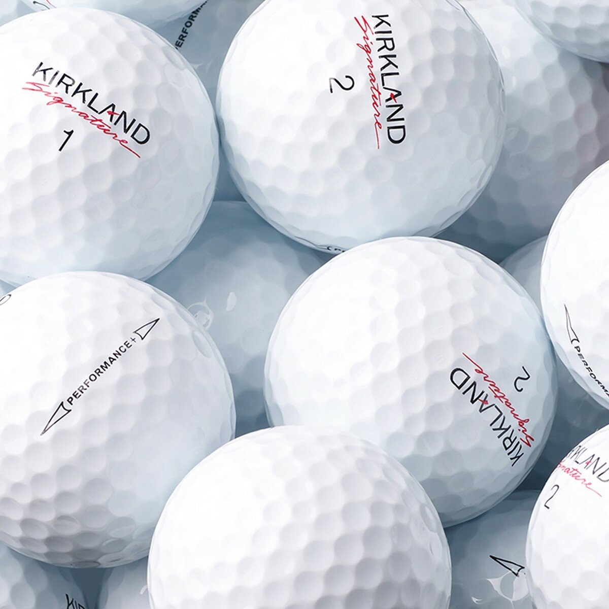 科克蘭 高爾夫三層球24入 白球