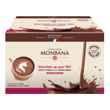 Monbana 三合一極品可可 30公克 X 40入 Monbana 三合一極品可可 30公克 X 40入