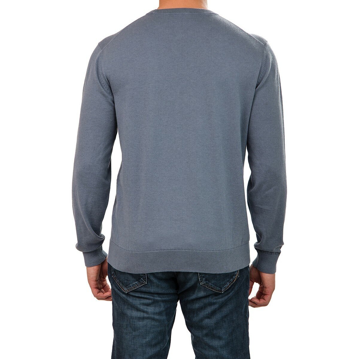 United Colors of Benetton 男長袖毛衣 藍