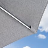 Sunvilla 10呎 LED 戶外遮陽傘 灰色