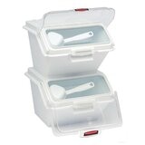 Rubbermaid Commercial Products 桌上型雜糧儲物桶含勺子 (容量約6公斤) Rubbermaid Commercial Products 桌上型雜糧儲物桶含勺子 (容量約6公斤)