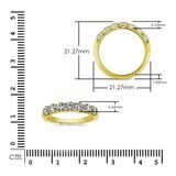 1.03克拉 18K黃K金 圓形鑽石戒指 VS2/I 1.03克拉 18K黃K金 圓形鑽石戒指 VS2/I