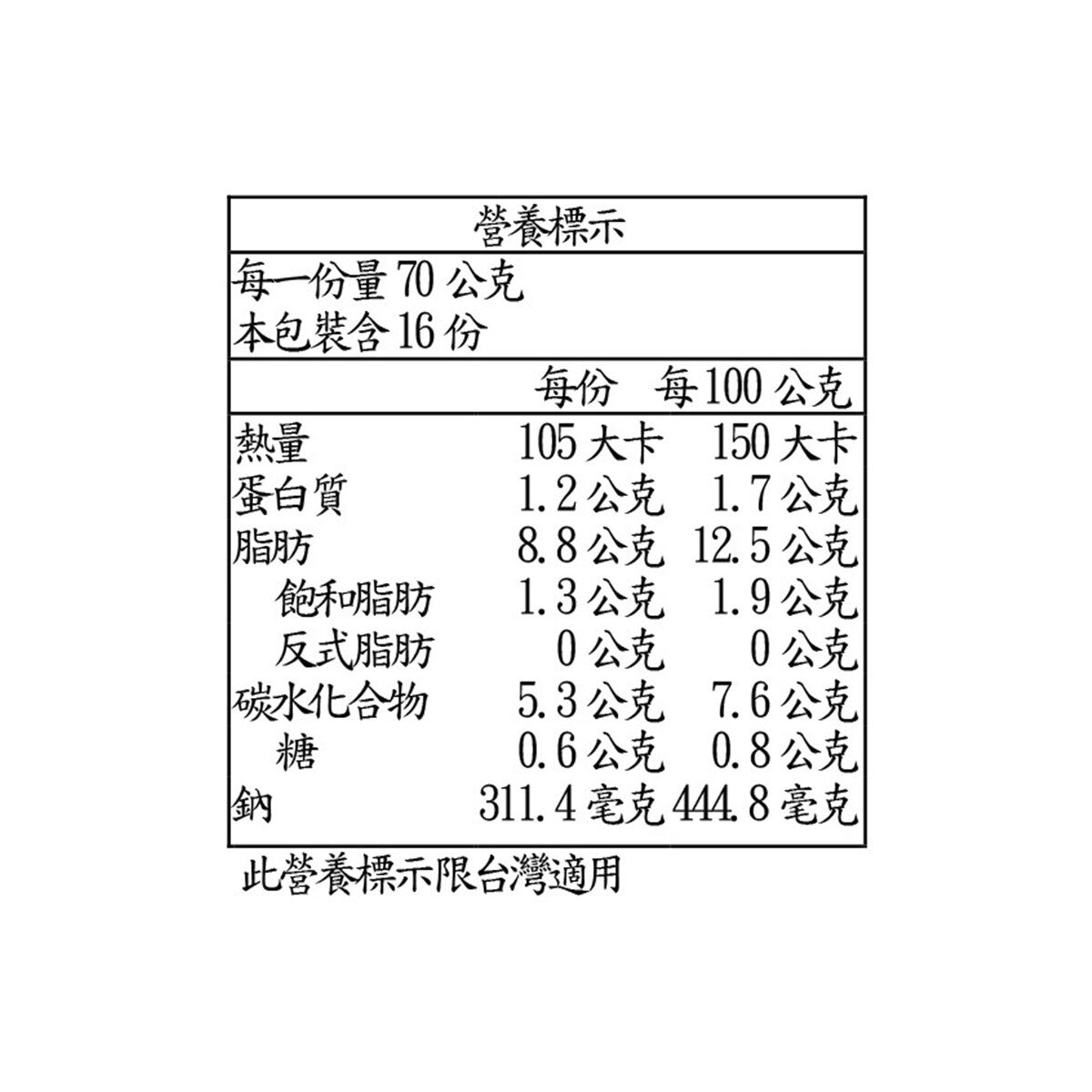 Kirkland Signature 科克蘭 粗粒酪梨醬迷你杯 70公克 X 16入