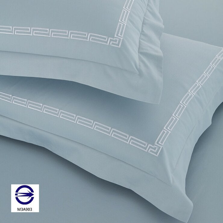 Wedgwood 刺繡加大兩用被套床包四件組 180公分 X 186公分 深刻 青瓷綠 Wedgwood 刺繡加大兩用被套床包四件組 180公分 X 186公分 深刻 青瓷綠
