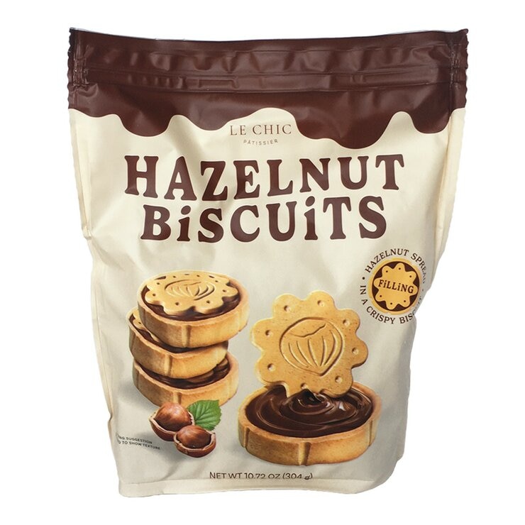 Le Chic Patissier 榛果餡餅乾 304公克 X 4包