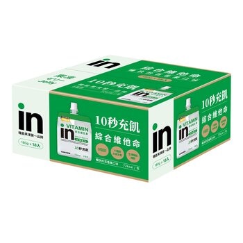 森永威德清涼果凍 (維他命) 百香果口味 180公克 X 18入
