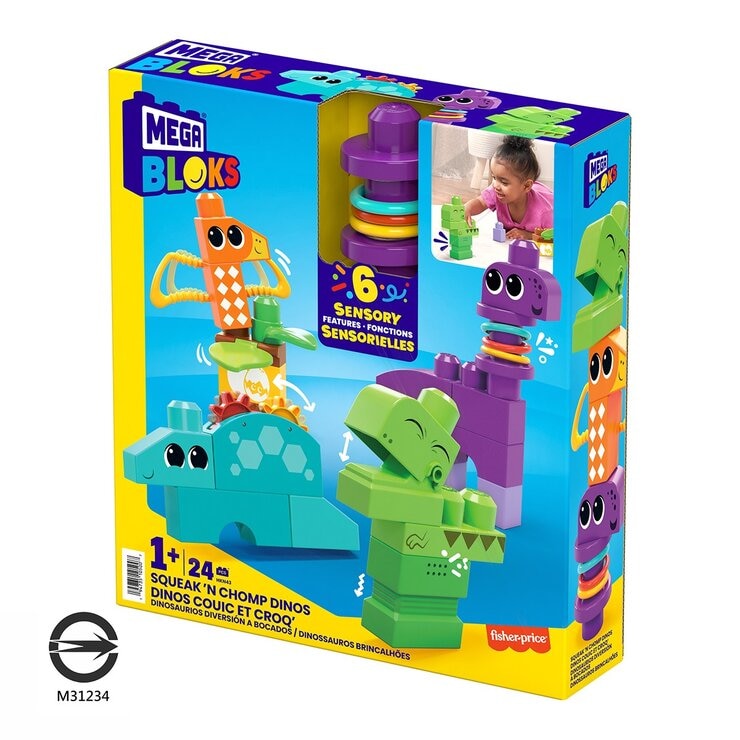 費雪 美高積木 小恐龍 / 1歲以上