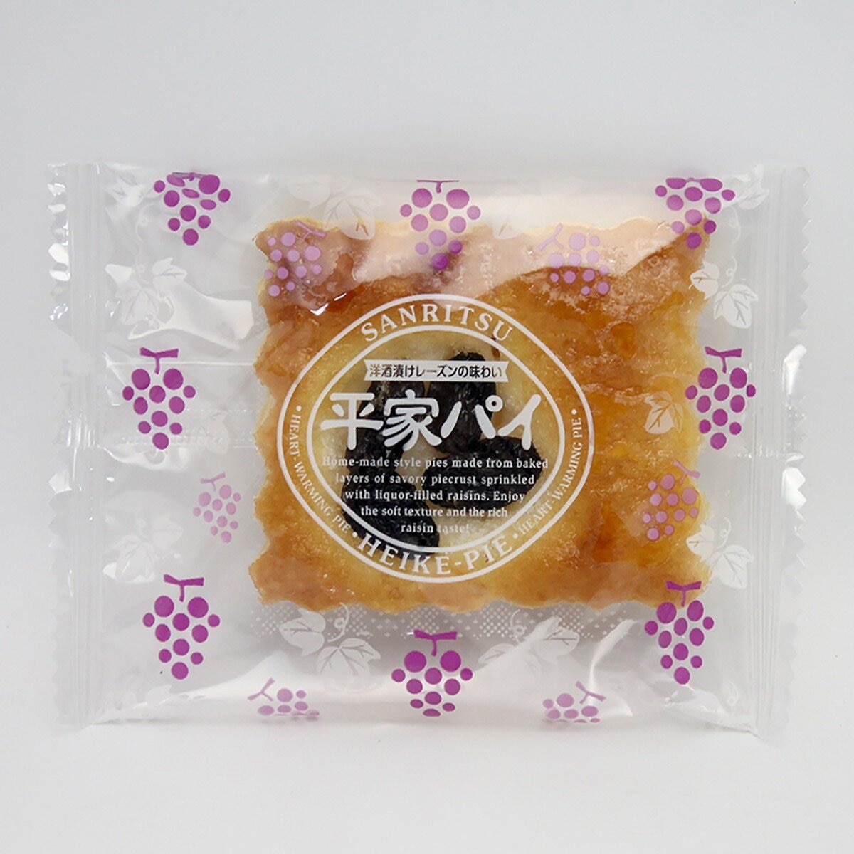 三立製菓 葡萄派家庭包 144公克 X 3包