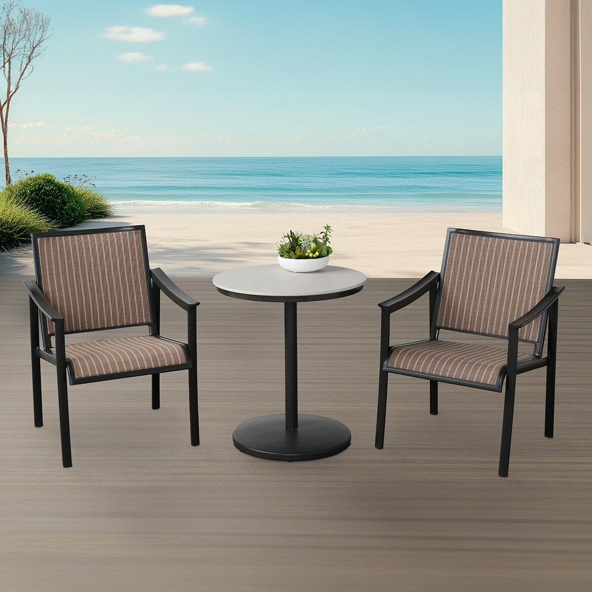 AGIO Stinsley 戶外桌椅三件組