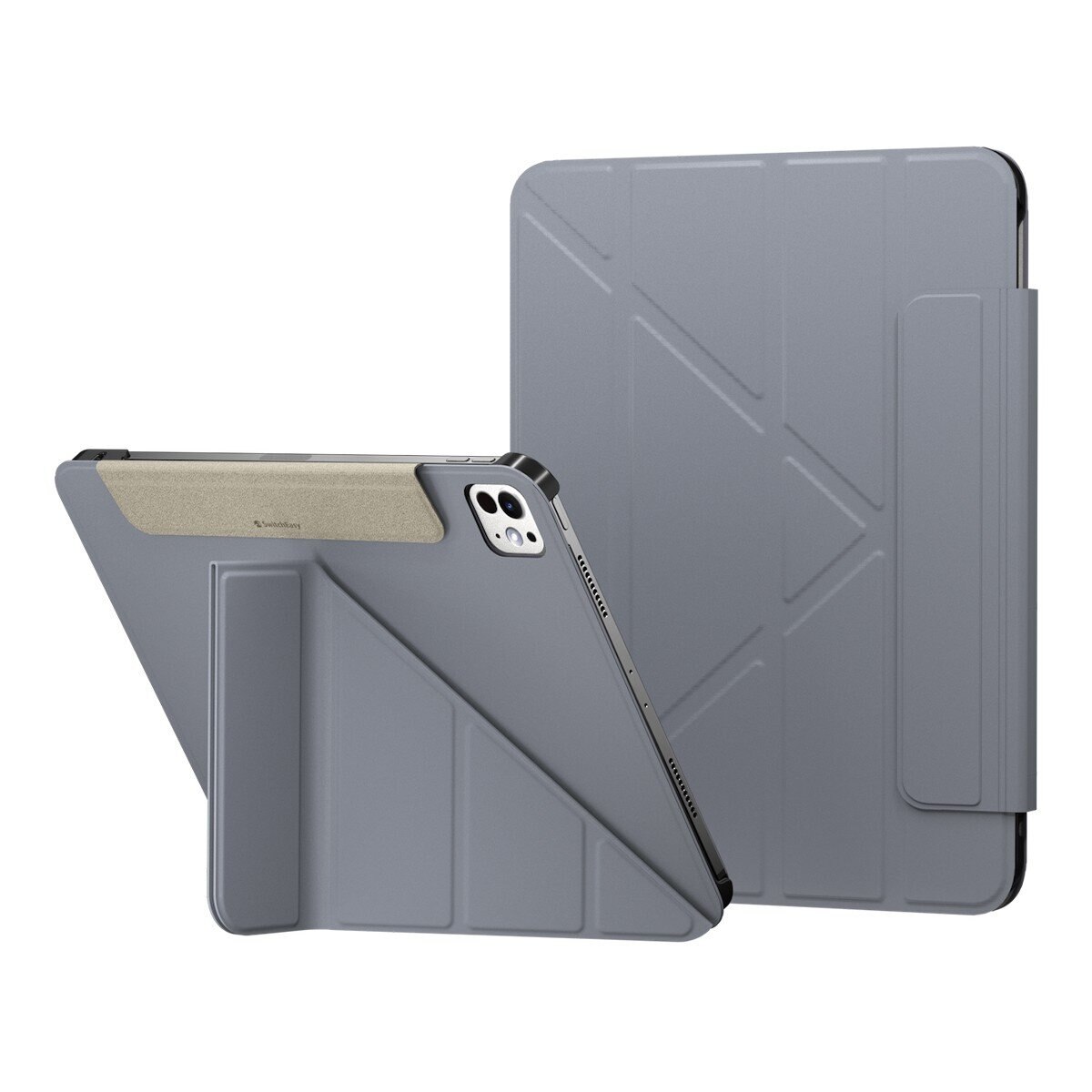 SwitchEasy Origami 全方位多角度支架保護套 iPad Pro 11吋 2024 M4 阿拉斯加藍