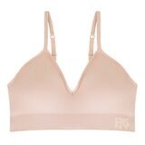 DKNY 女無鋼圈內衣兩入組 黑/膚 M