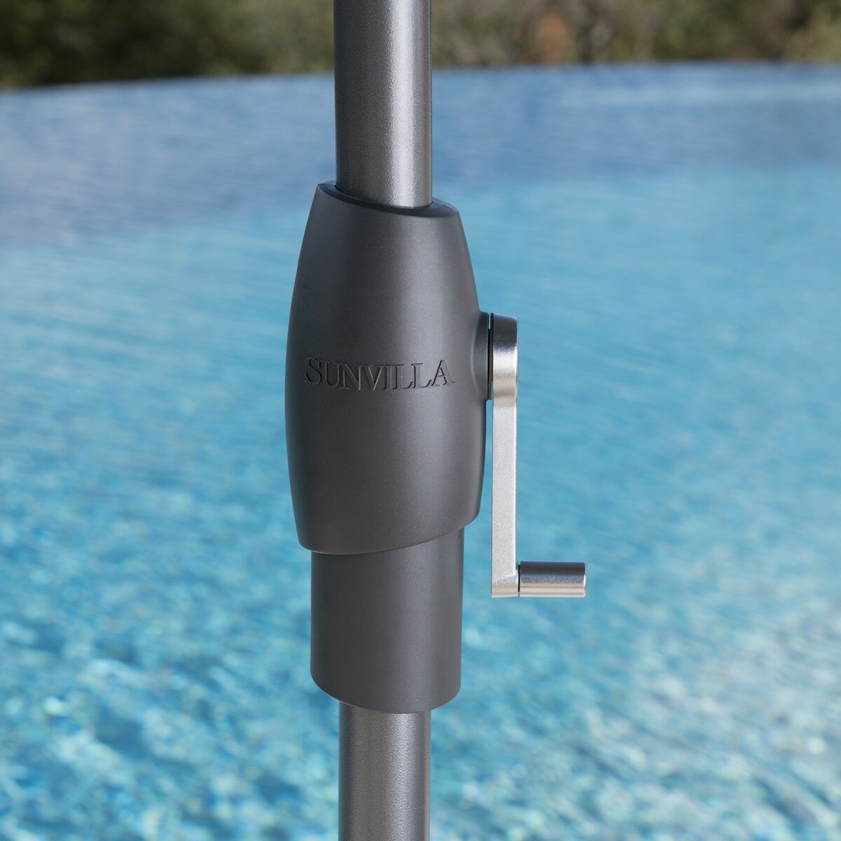 Sunvilla 10呎 戶外遮陽傘 藍色