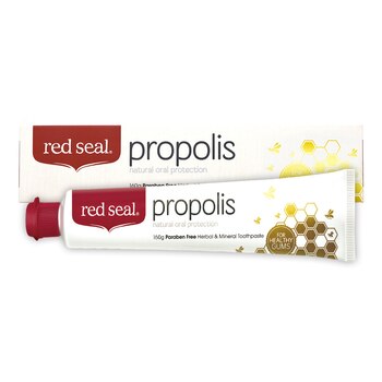 Red Seal 天然護齦蜂膠牙膏160克6入 Red Seal 天然護齦蜂膠牙膏160克6入