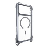 MAGEASY Odyssey Strap M 超軍規防摔掛繩手機殼 iPhone 17 Pro Max(迷霧/高冷灰) + 鏡頭保護貼Lenz(炫彩) + Vetro 9H 鋼化玻璃保護膜