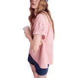 Juicy Couture 女刺繡短袖上衣 粉