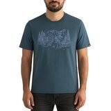 Hi-Tec 男印花短袖上衣