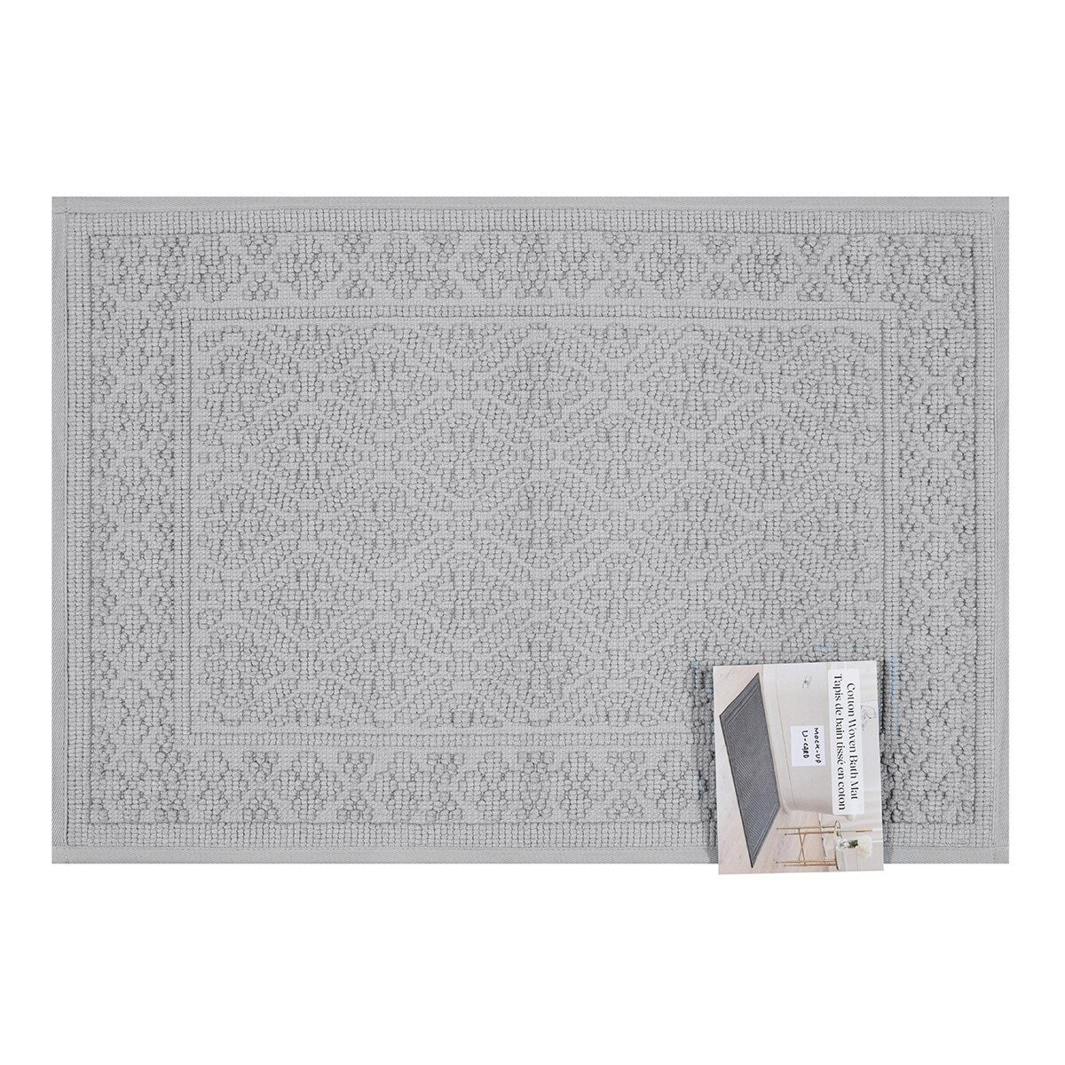 Riviera Home 純棉浴室地墊 2入組 40 X 60 公分 灰 Riviera Home 純棉浴室地墊 2入組 40 X 60 公分 灰