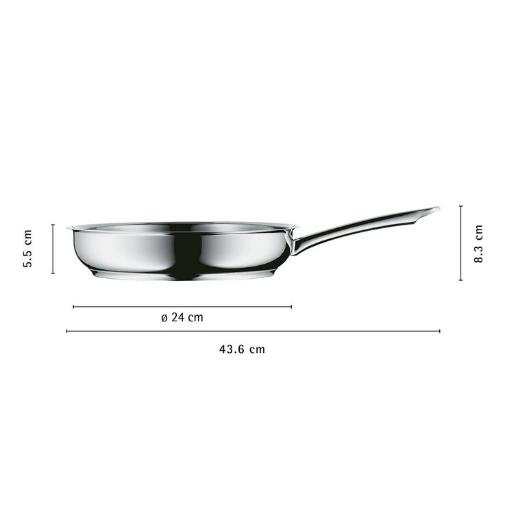 WMF Profi Pfannen 不鏽鋼平底煎鍋 24公分