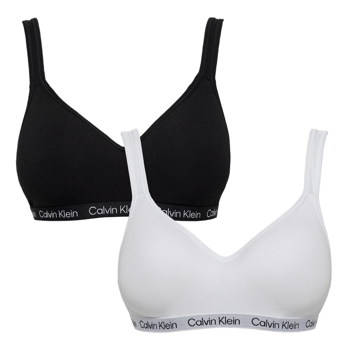 Calvin Klein 女無鋼圈內衣兩入組 L