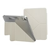 MAGEASY Facet 全方位支架透明背蓋保護套 for 2022 iPad 10 & 2025 iPad A16 星光白
