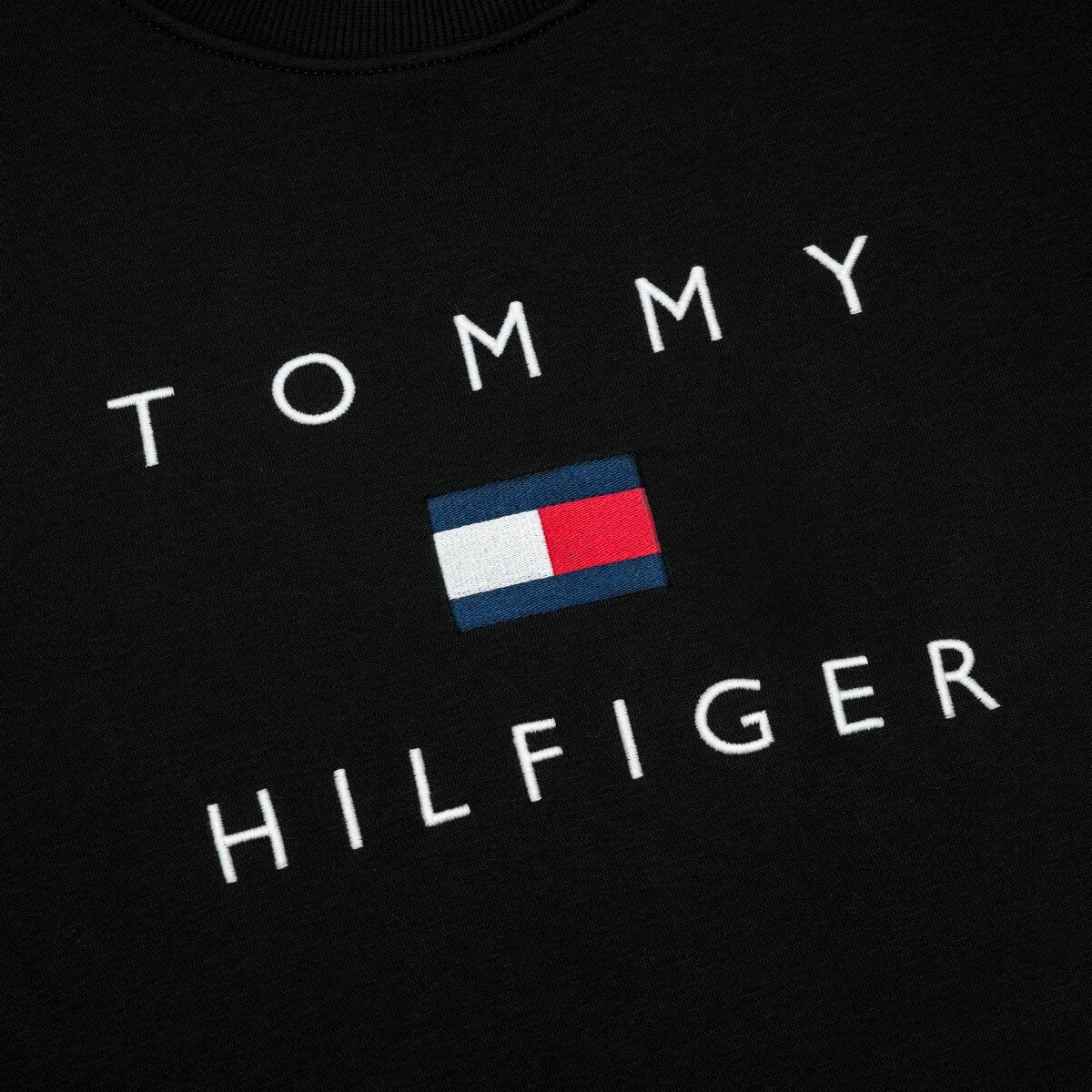 Tommy Hilfiger 男刷毛長袖上衣 黑 Tommy Hilfiger 男刷毛長袖上衣 黑