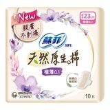 蘇菲 天然原生棉 極薄0.1型 23公分 X 10片 X 24入 蘇菲 天然原生棉 極薄0.1型 23公分 X 10片 X 24入