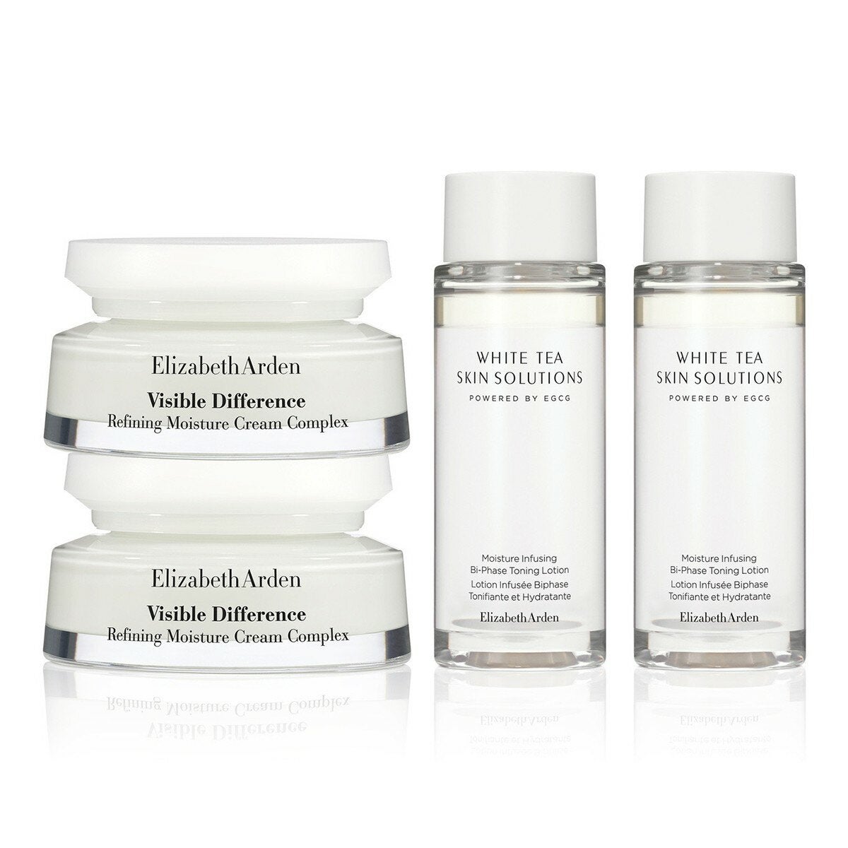 Elizabeth Arden 21天霜 75毫升 X 2入 + 白茶雙重保濕化妝水 50毫升 X 2入 Elizabeth Arden 21天霜 75毫升 X 2入 + 白茶雙重保濕化妝水 50毫升 X 2入