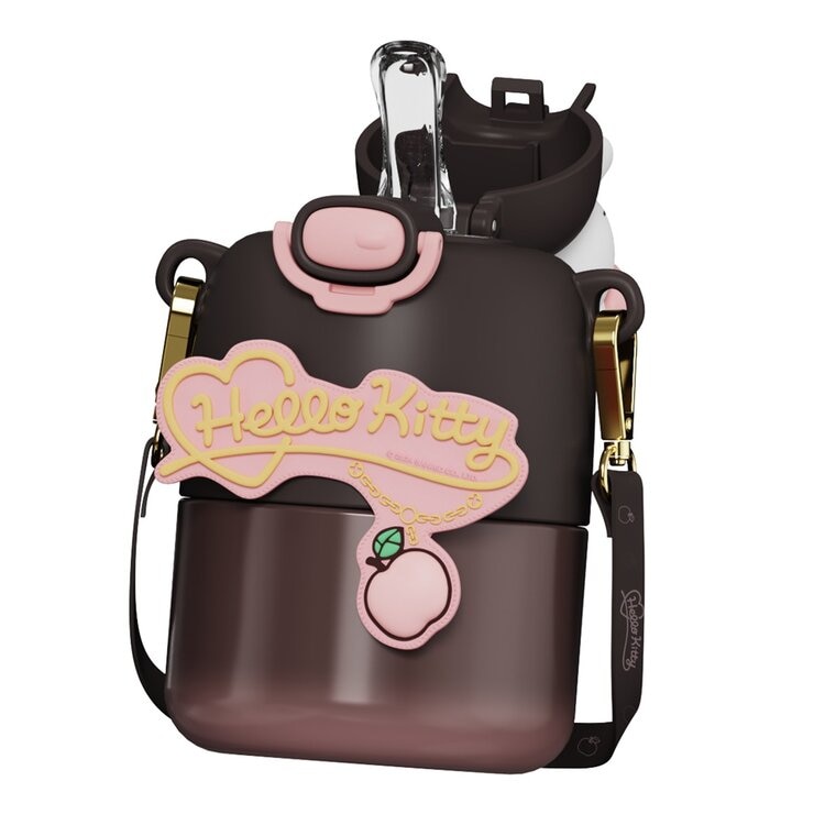 三麗鷗 兒童不鏽鋼保冷保溫瓶 430毫升 Hello Kitty