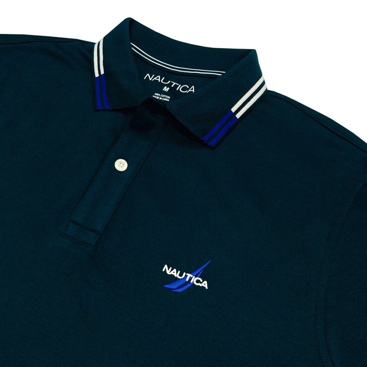 Nautica 男短袖Polo衫 深藍 Nautica 男短袖Polo衫 深藍