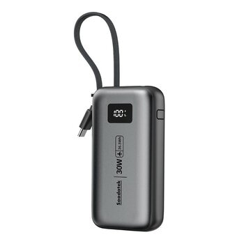 Soodatek PD30W 10000mAh 行動電源 (帶USB-C充電線)