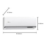 Hitachi 3.6kW Split DC Inverter Air Conditioner with Heater Includes Shipment and Basic Installation