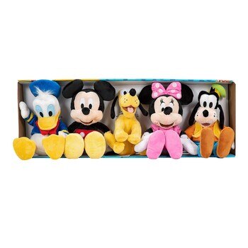 Disney 米奇與好友絨毛玩偶 5入 Disney 米奇與好友絨毛玩偶 5入