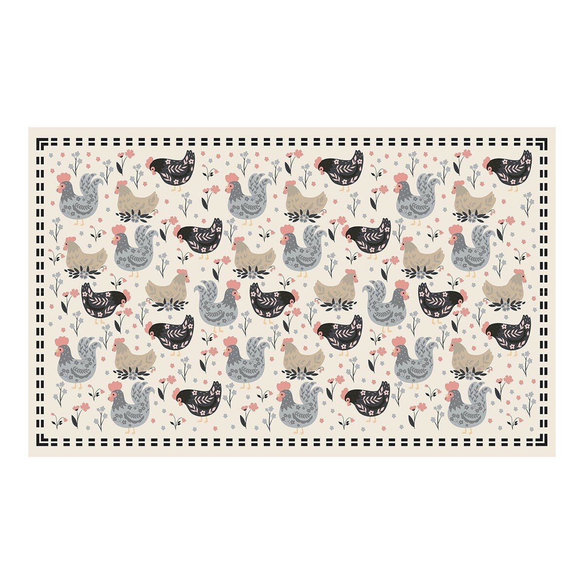 Serelena Wellness 多用途止滑地墊 2入組 雞