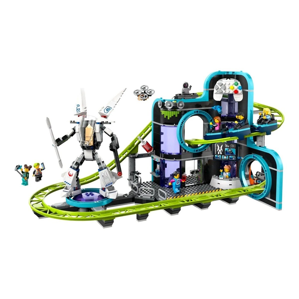 LEGO 城市系列 機器人世界雲霄飛車樂園 60421 / 8歲以上