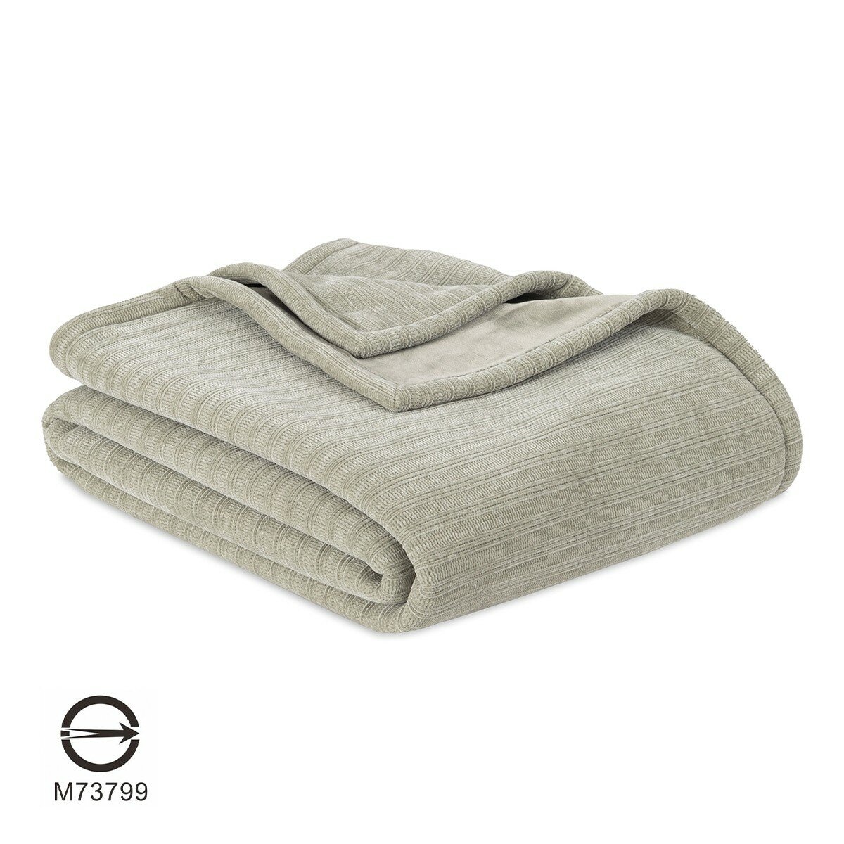 Berkshire 織紋柔軟舒適毯 152公分 X 177公分