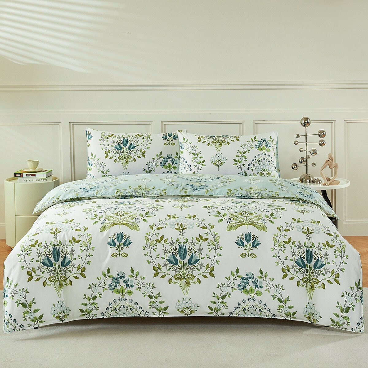 HOYACASA 300織純棉雙人床包兩用被套四件組 152公分 X 190公分 歡聚 HOYACASA 300織純棉雙人床包兩用被套四件組 152公分 X 190公分 歡聚