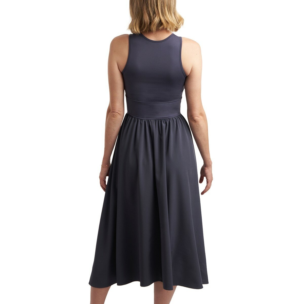 RVCA 女無袖連身洋裝 黑