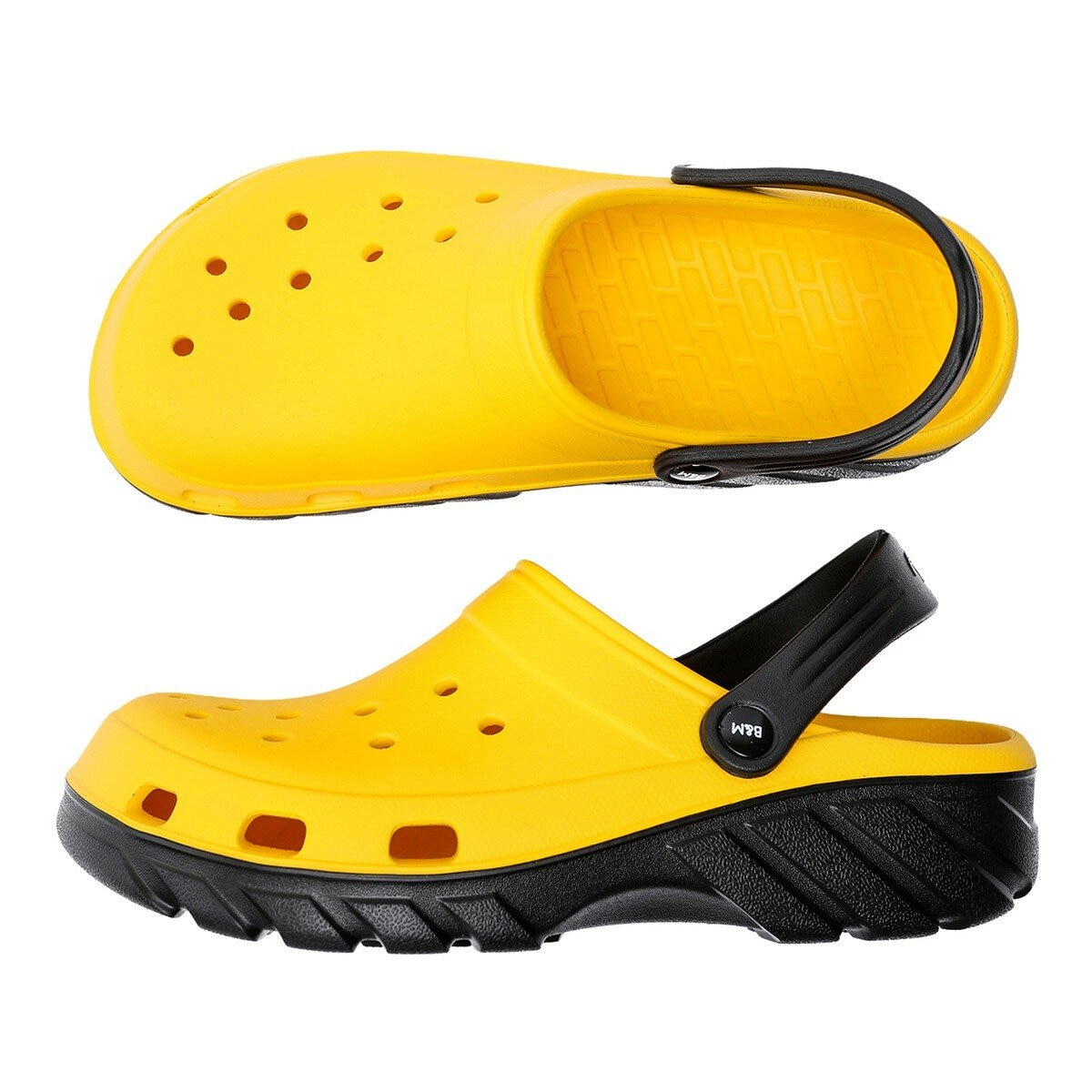 母子鱷魚 水陸雙色洞洞鞋 黃