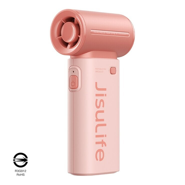 JisuLife 迷你手持高速風扇 Life9 粉 JisuLife 迷你手持高速風扇 Life9 粉
