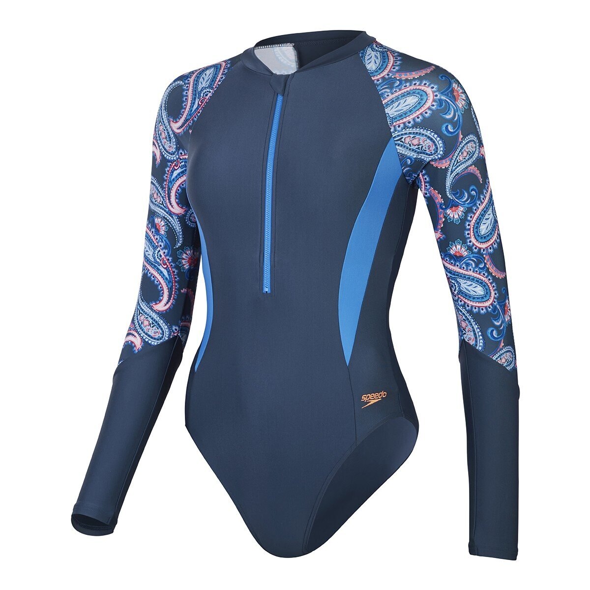 Speedo 女長袖連身泳裝 US 36