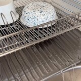 Stopia 不鏽鋼雙層餐具瀝水架
