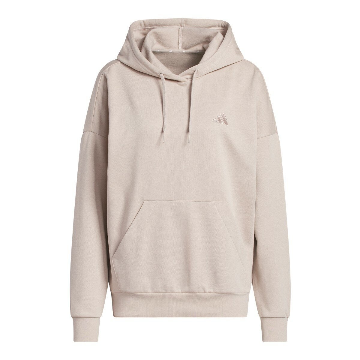 Adidas 女連帽長袖上衣 米 Adidas 女連帽長袖上衣 米