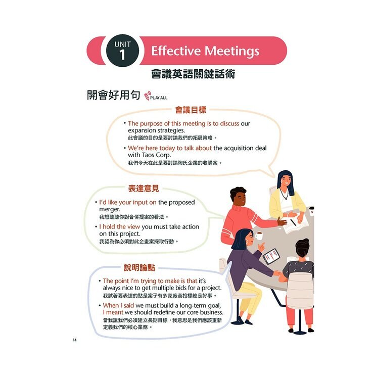 上班族全方位英語 單字+實用句+會話+和全球做生意 商場&辦公室 必備英語會話(AI學習版)(2冊合售)