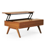 Greenington Rhody 竹製掀頂式多功能桌 琥珀色