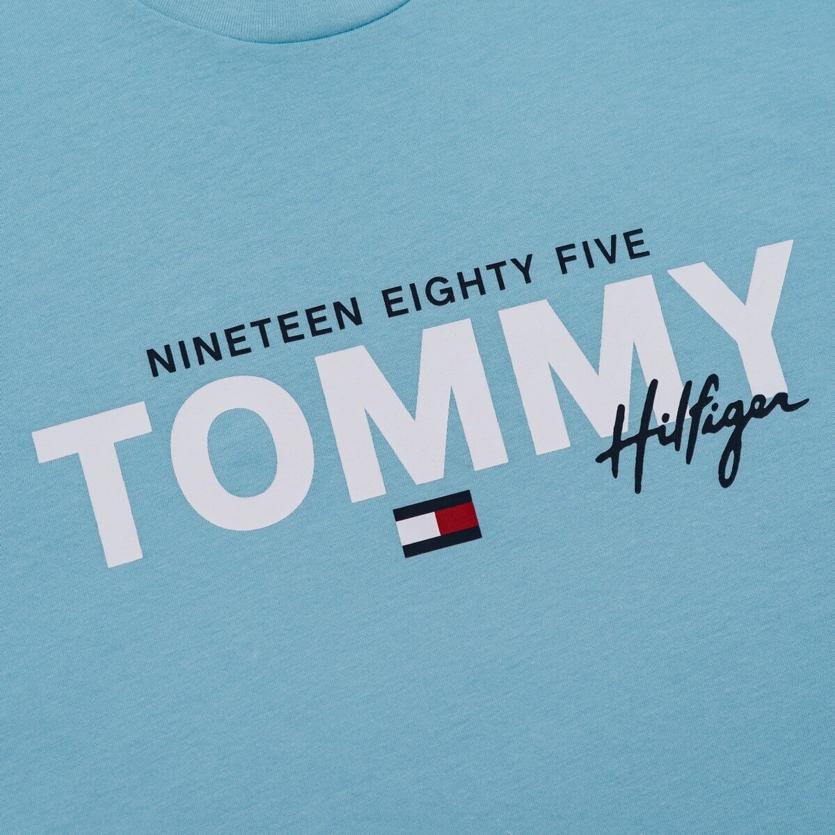 Tommy Hilfiger 男短袖上衣 淺藍