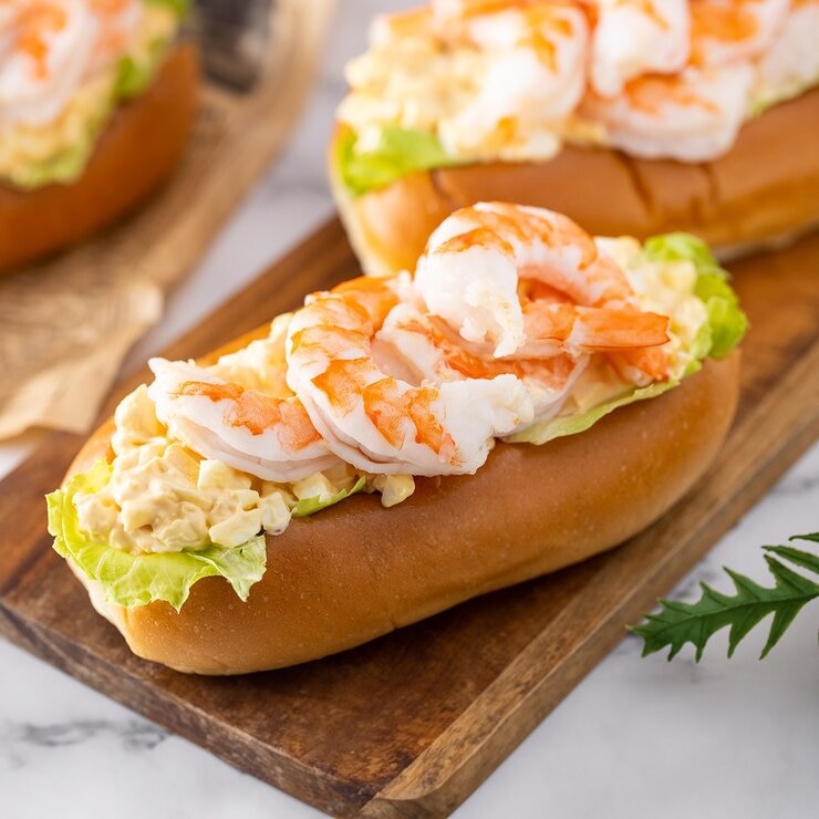 科克蘭 豪華鮮蝦沙拉堡